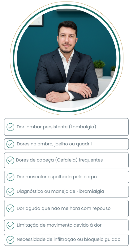 Sintomas para procurar um Médico da Dor